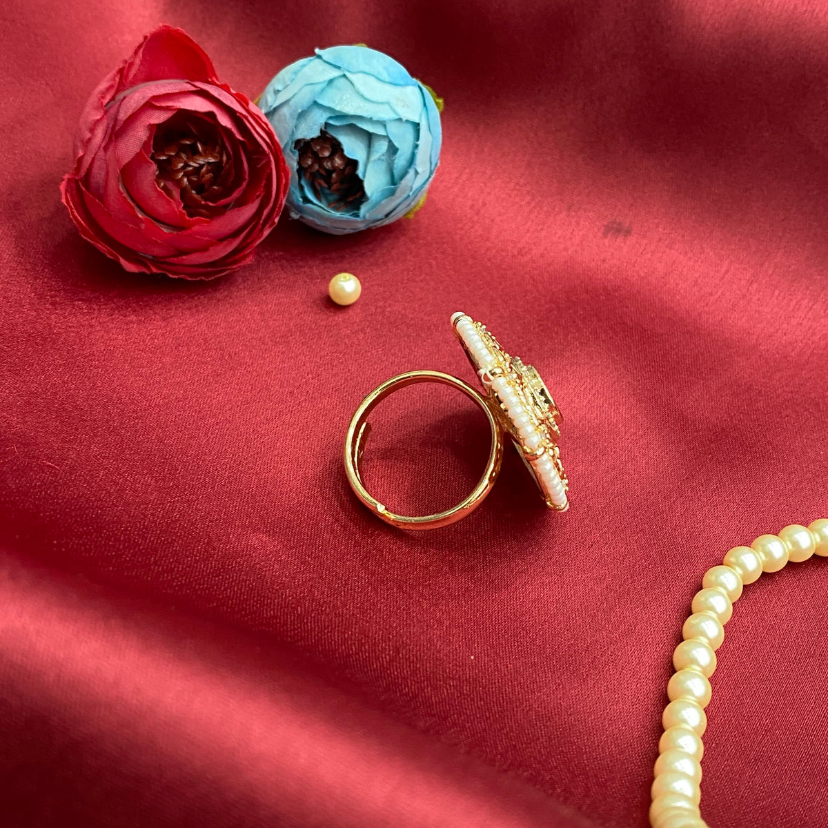 Festive Kundan Ring