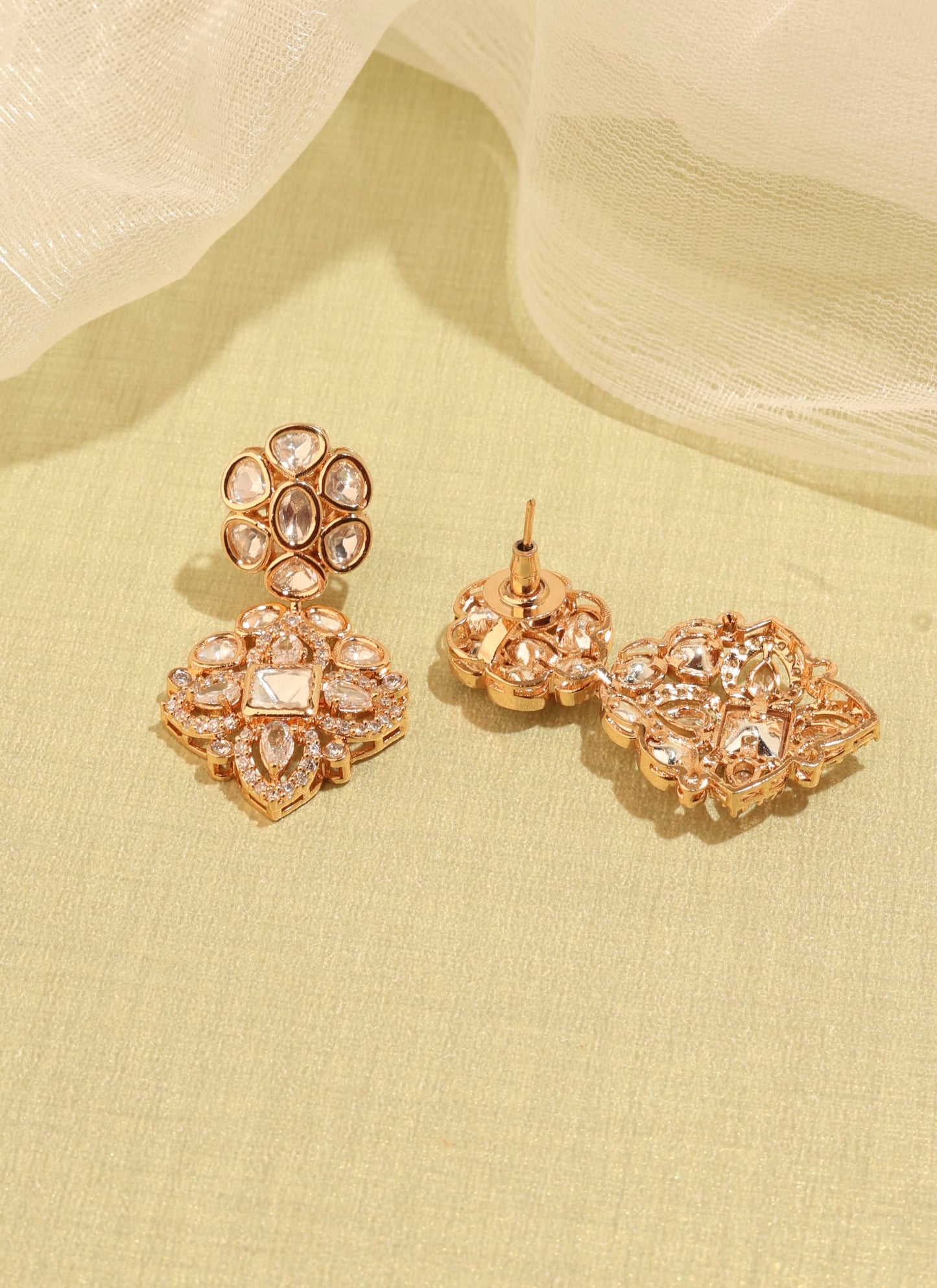 Bridal Antique Gold Haar Set