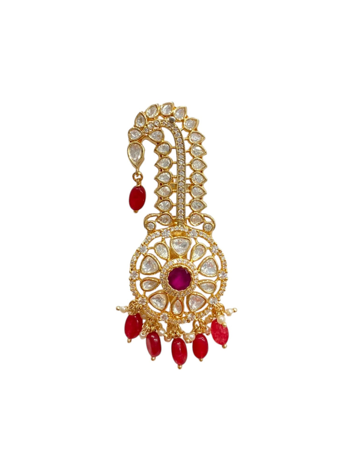 Sirini Royal Kundan Petal Kalgi