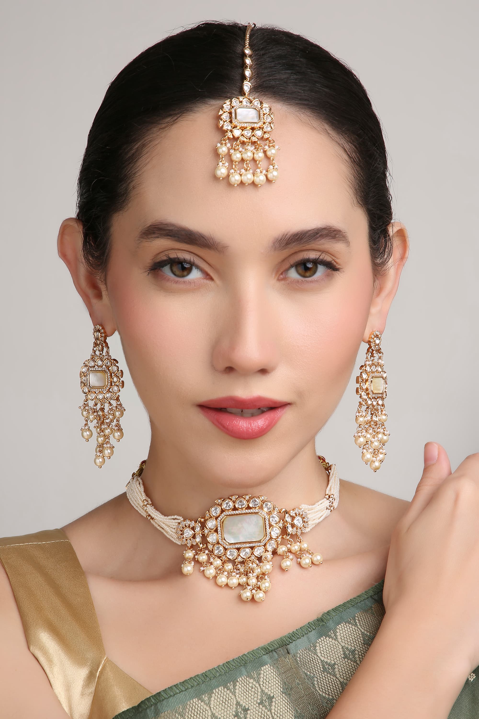 Mughal-Era Inspired Necklace Set III