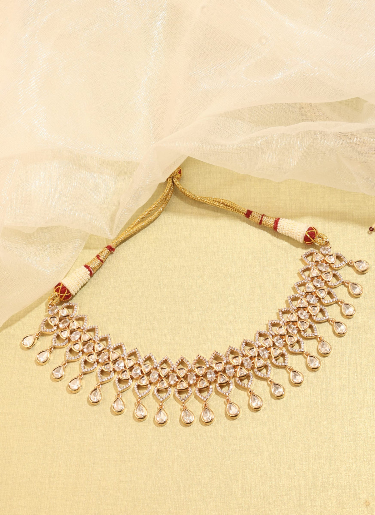 Bridal Carat Plating Kundan Set