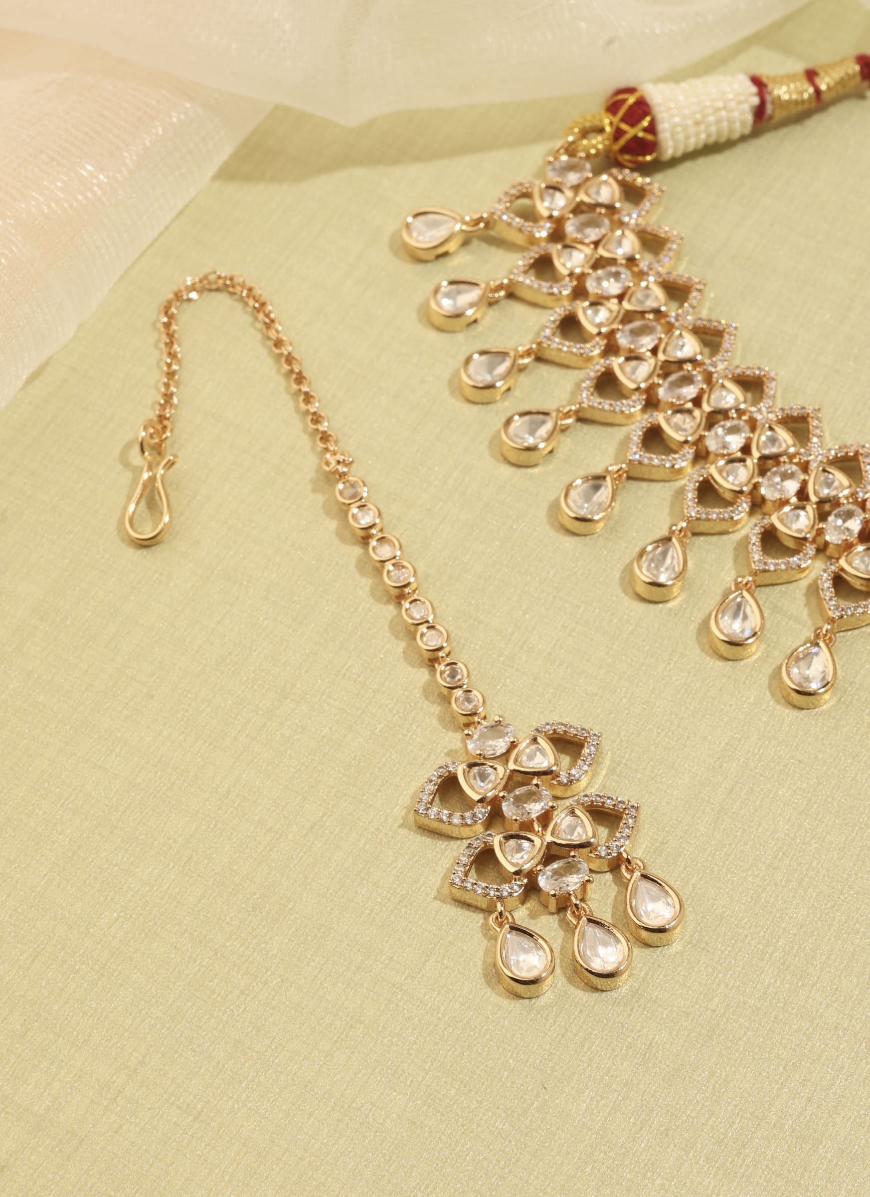 Bridal Carat Plating Kundan Set