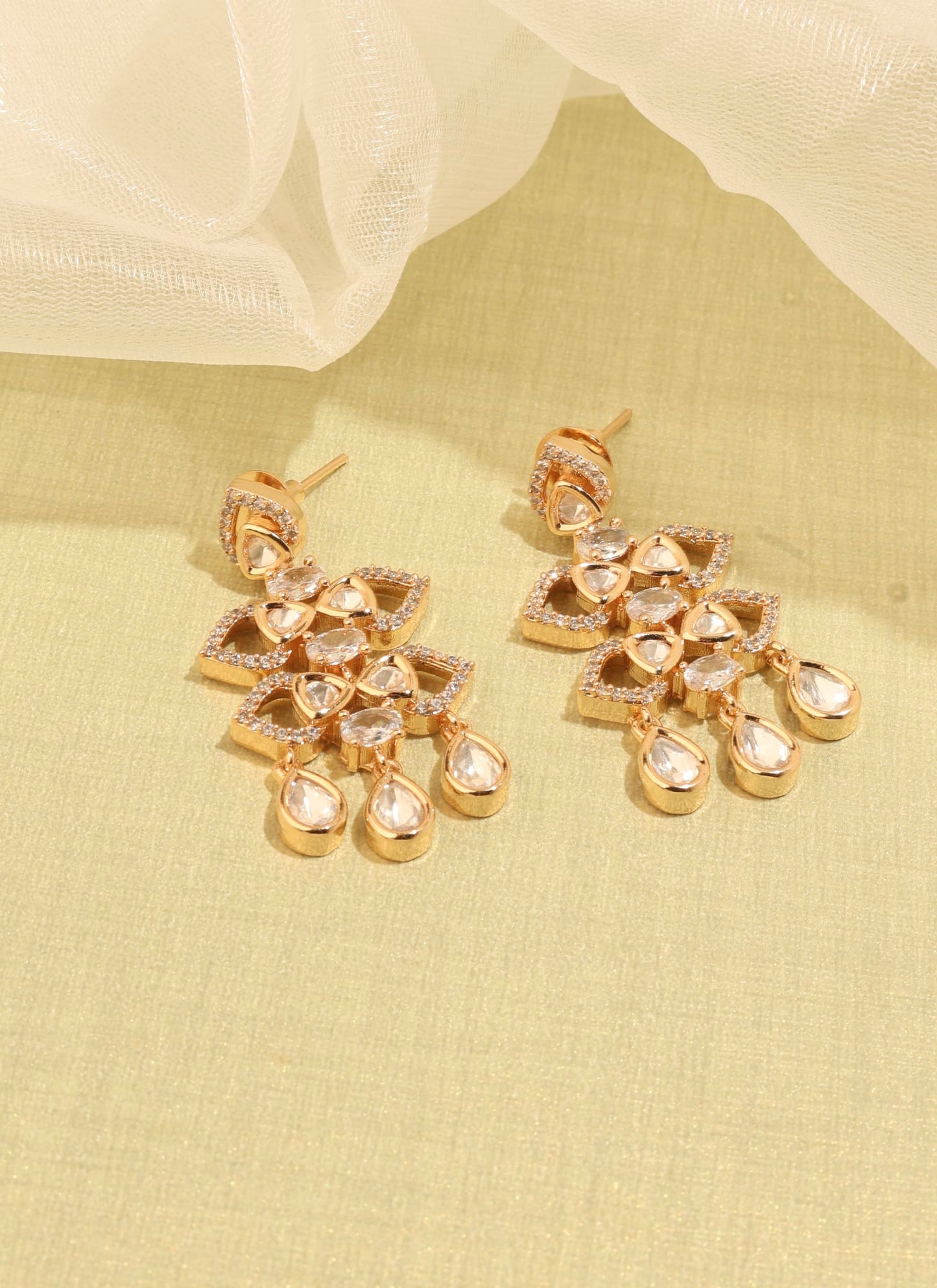Bridal Carat Plating Kundan Set