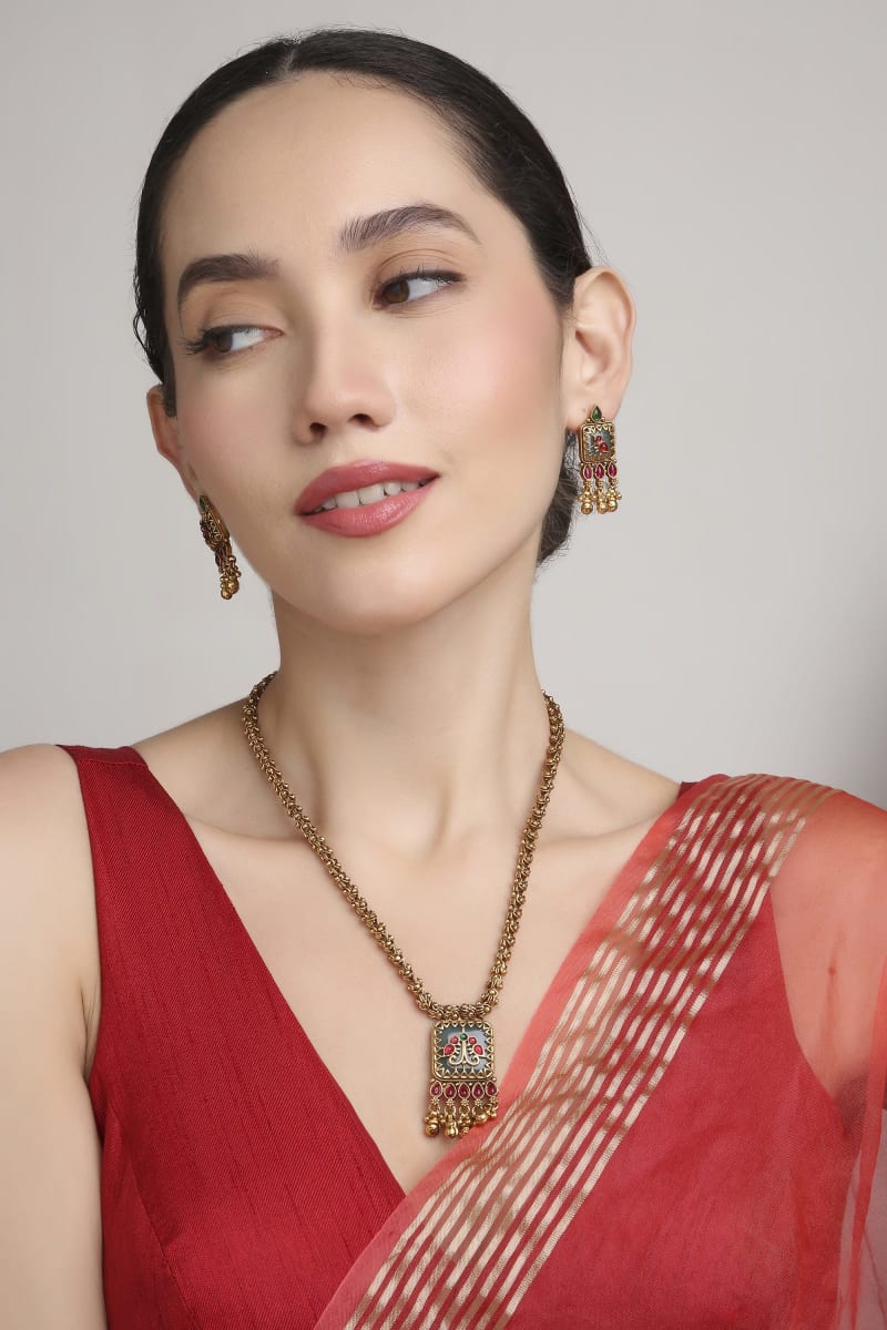 Dulhan Brass Polki Long Haar