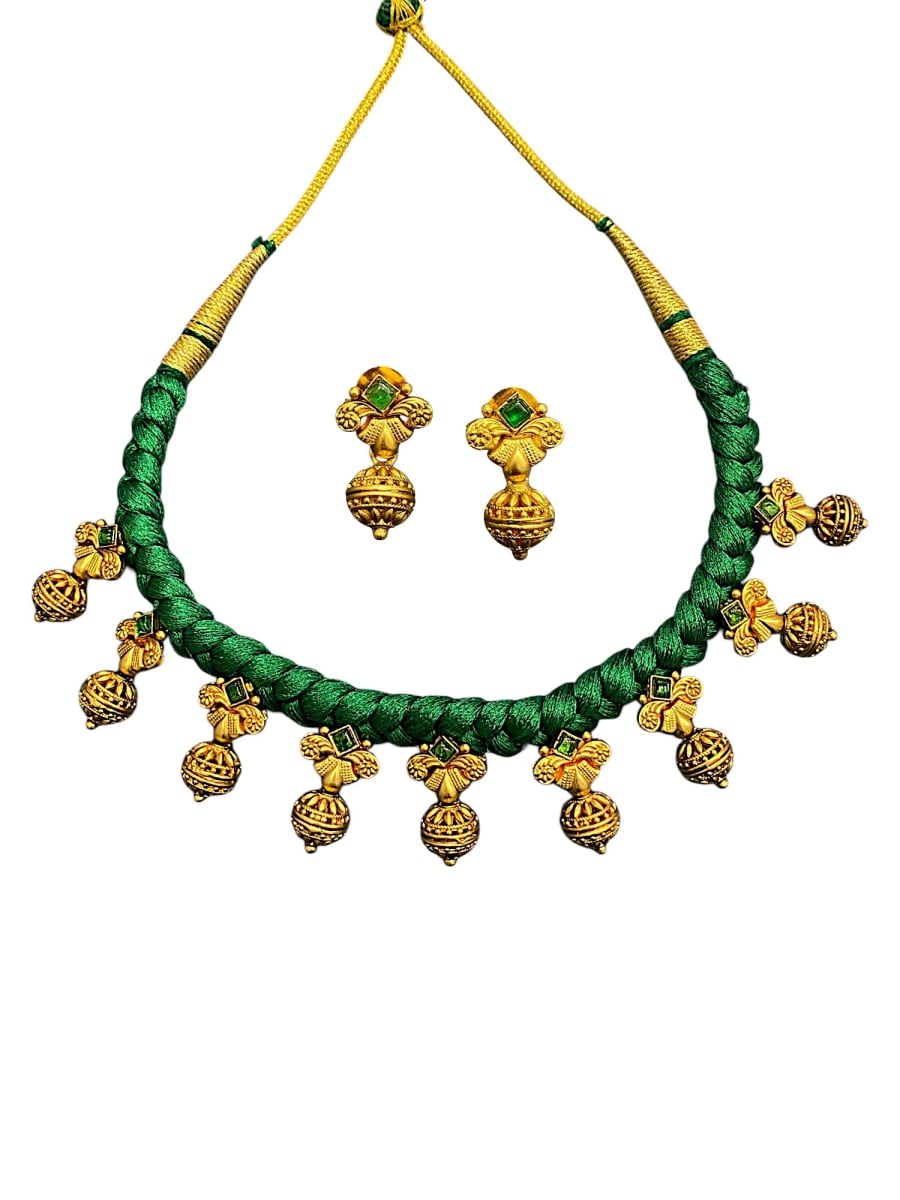 Festive Temple Rani Haar - detail