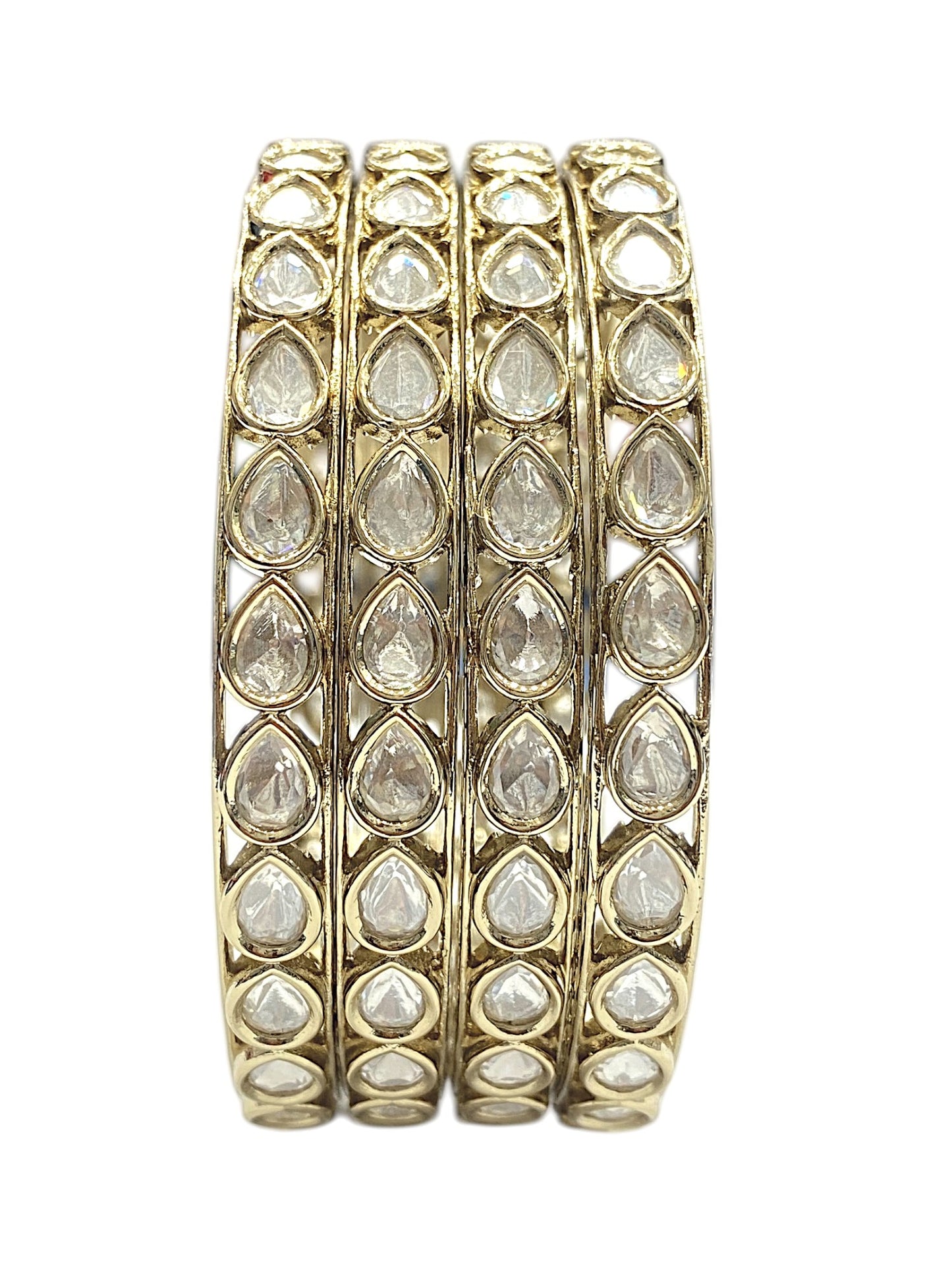 Karva Chauth Pearl Bangles | Medium