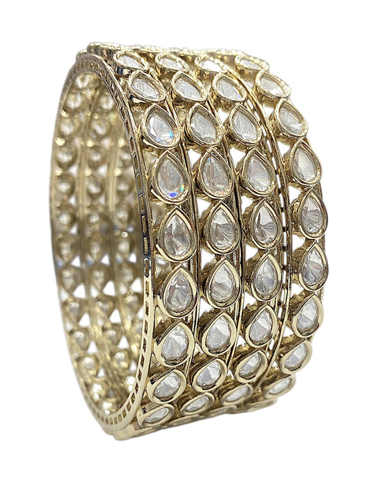 Karva Chauth Pearl Bangles | Medium
