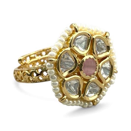 Festive Kundan Ring