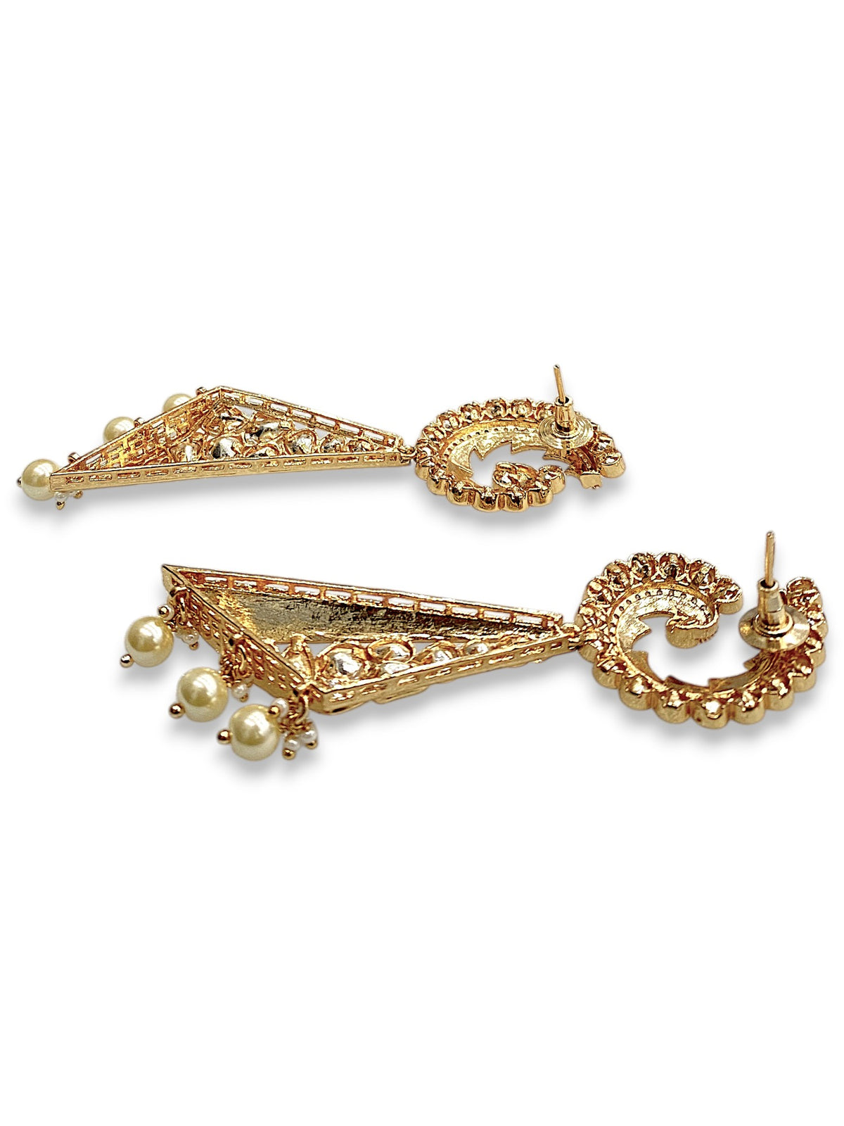 Karva Chauth Polki Jhumkas