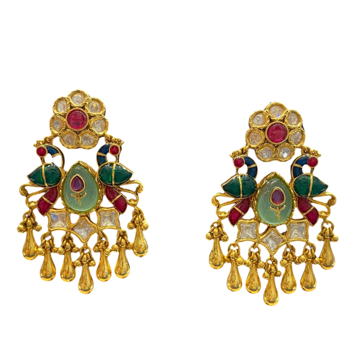Teej Kundan Jhumkis