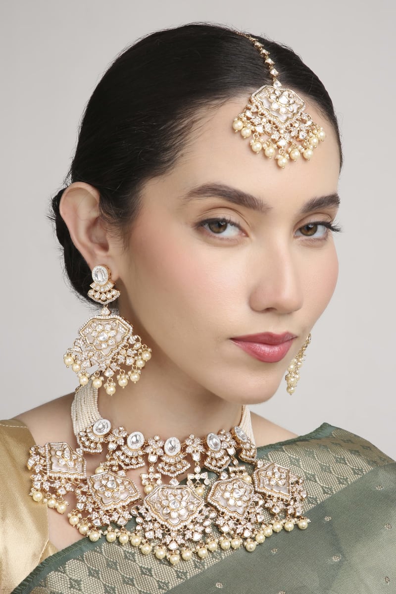 Vivaah Kundan Heavy Royal Set - detail