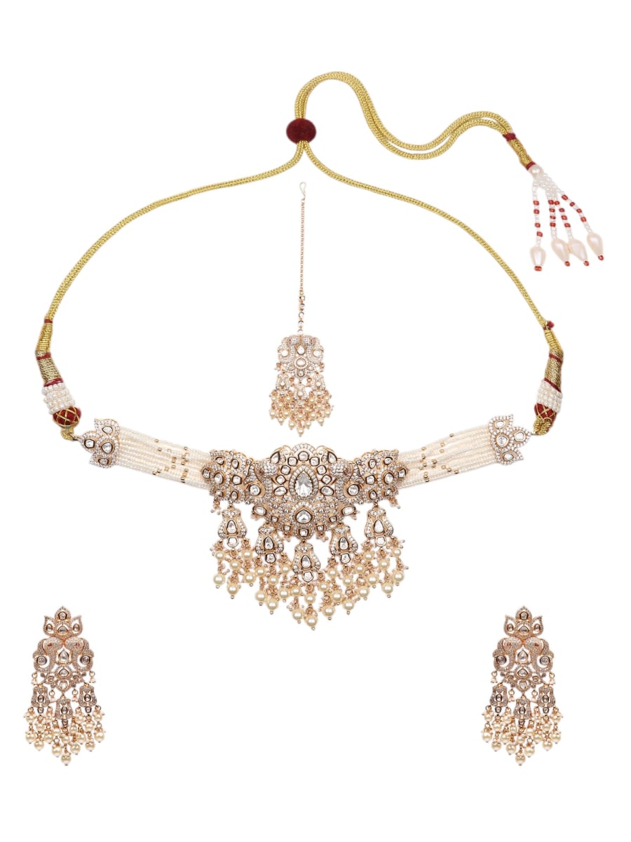 Puja Kundan Bridal Set - detail