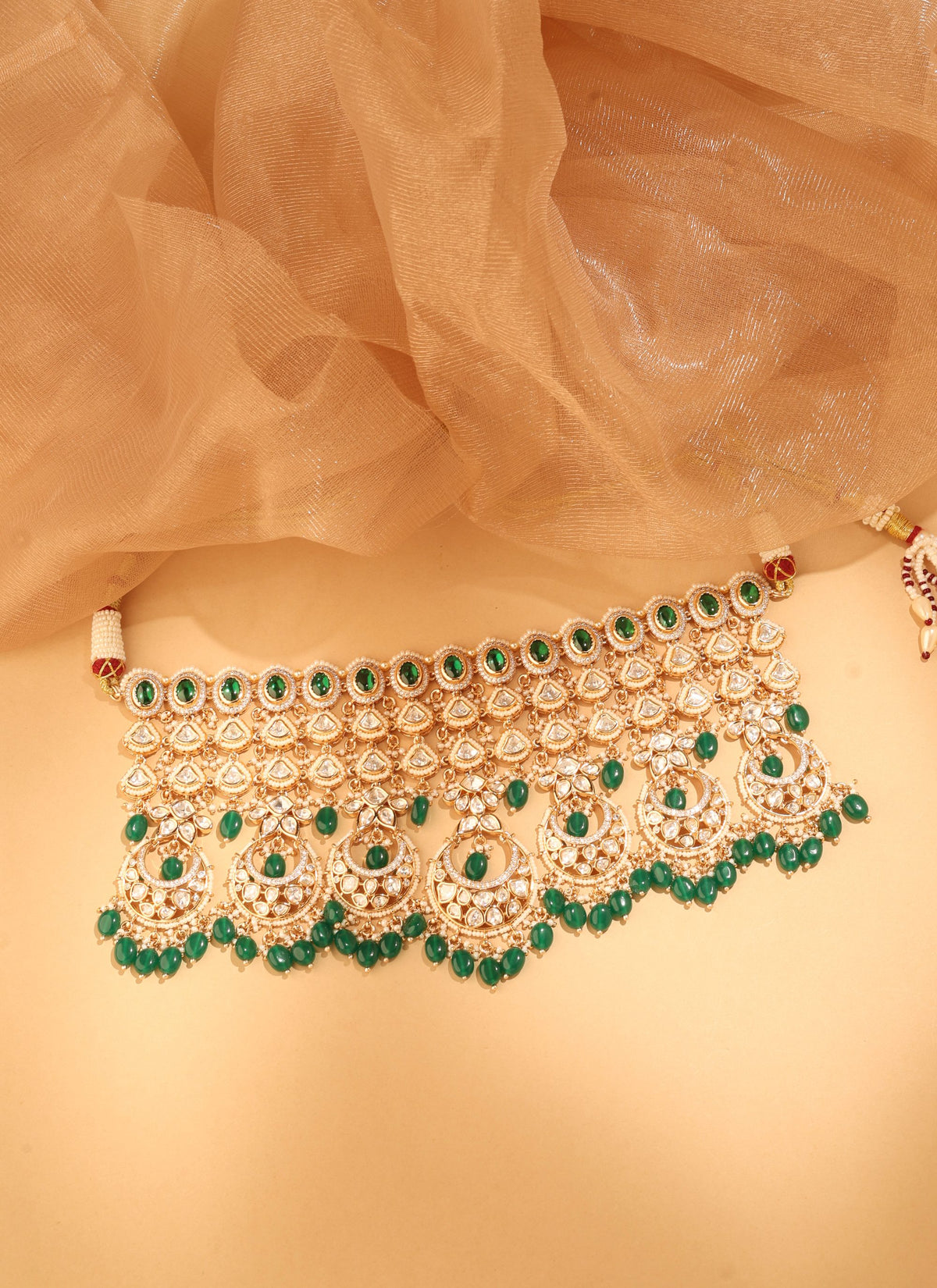 Dulhan Antique Gold Layered Set