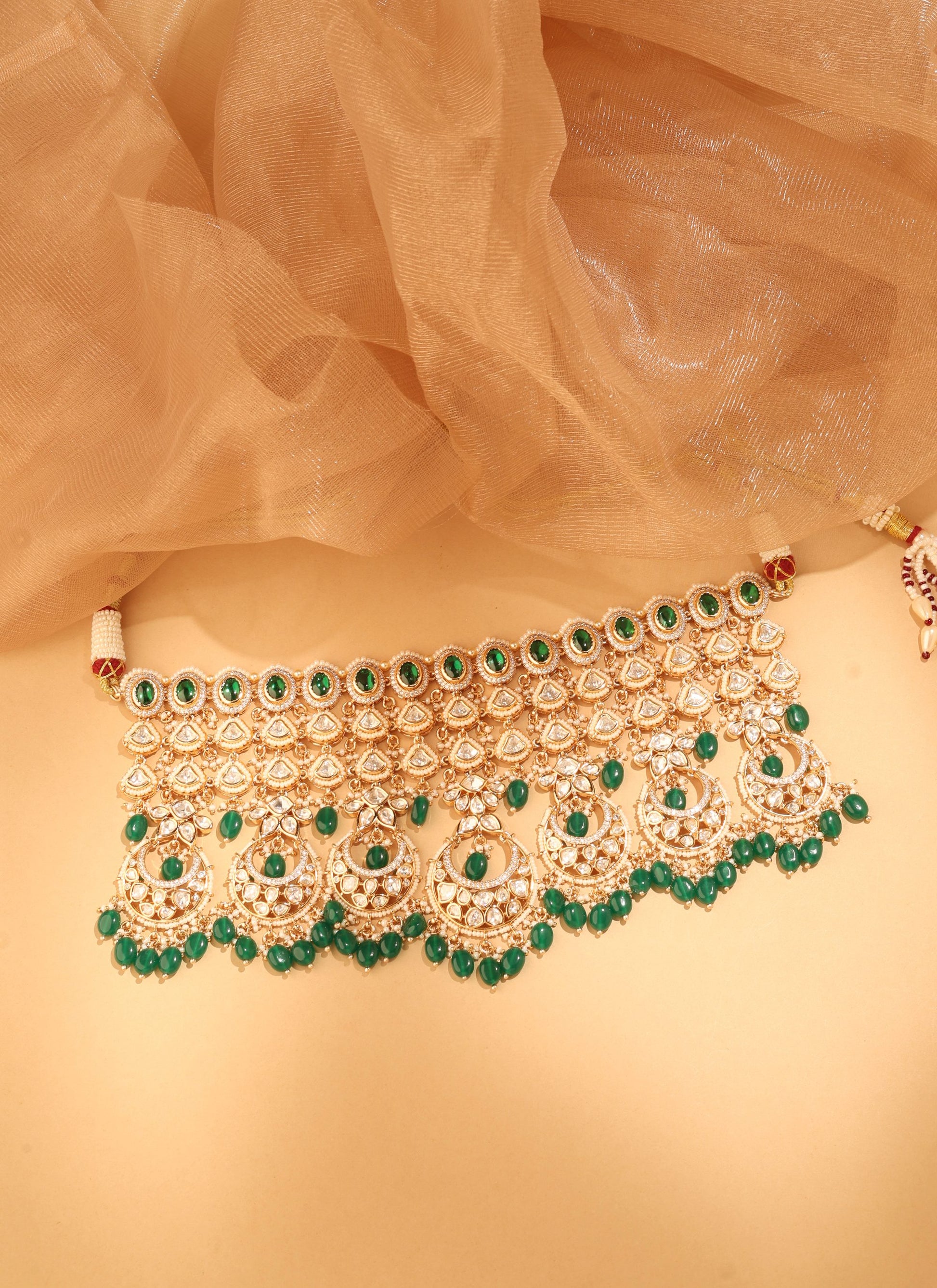 Dulhan Antique Gold Layered Set