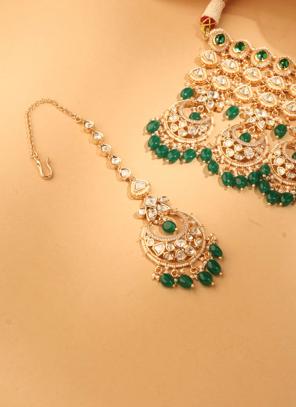 Dulhan Antique Gold Layered Set