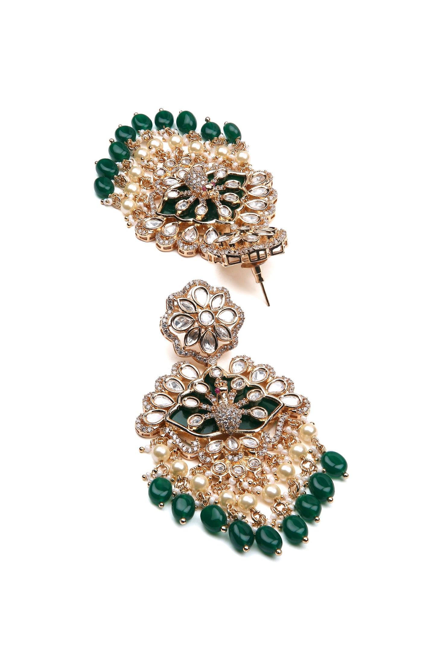 Navratri Pearl Pendant Set