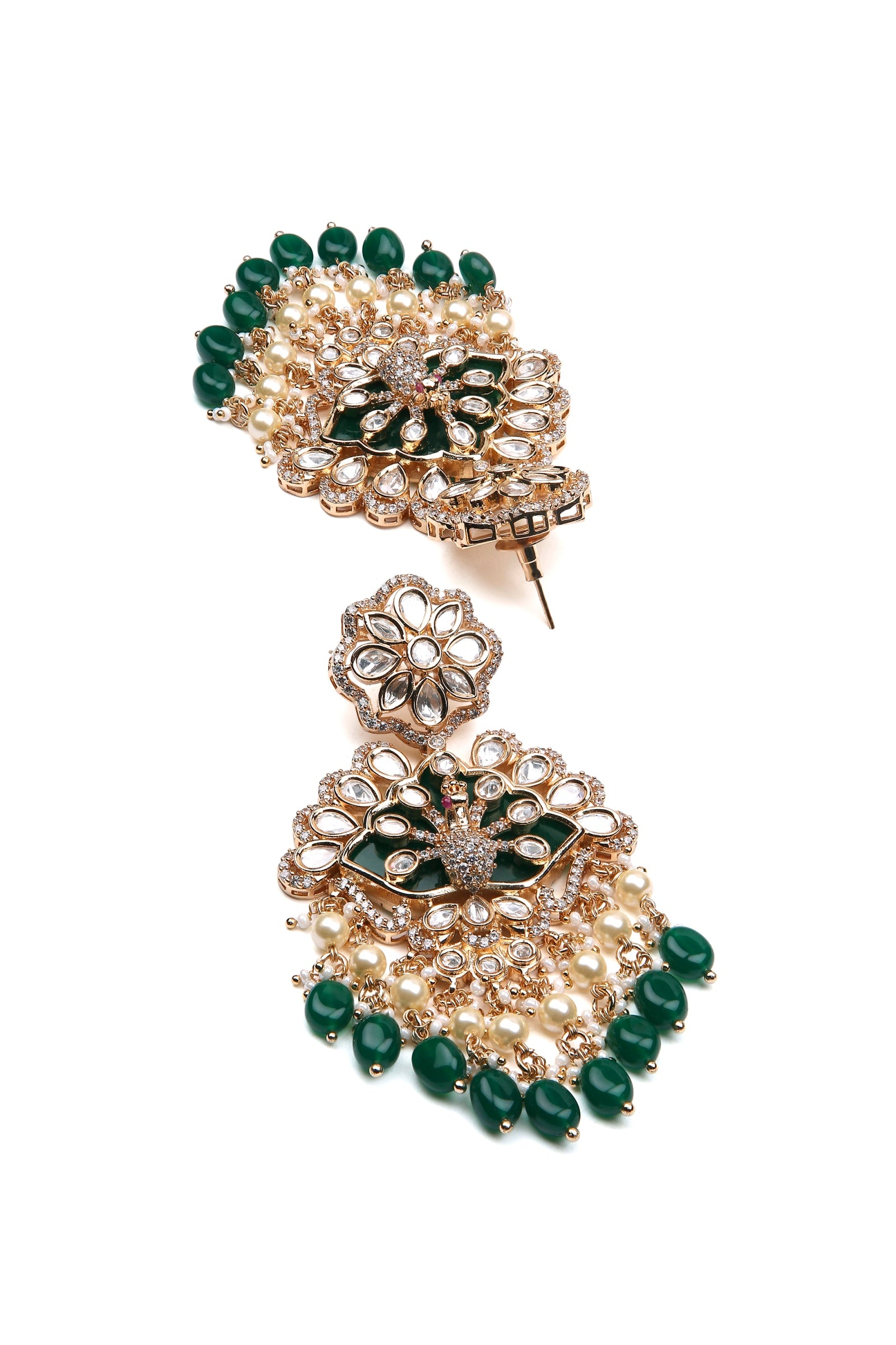 Navratri Pearl Pendant Set