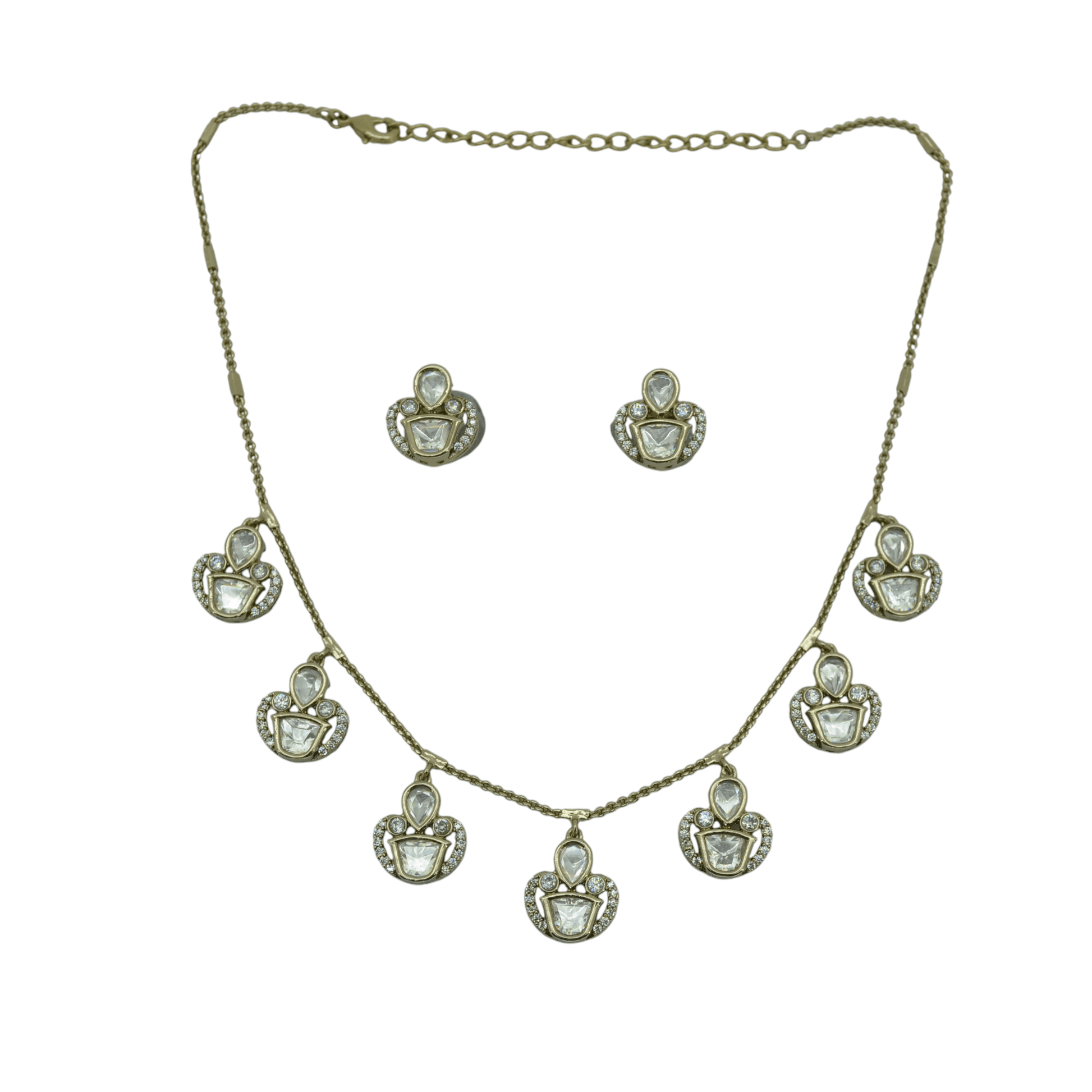 Bridal Antique Gold Haar Set