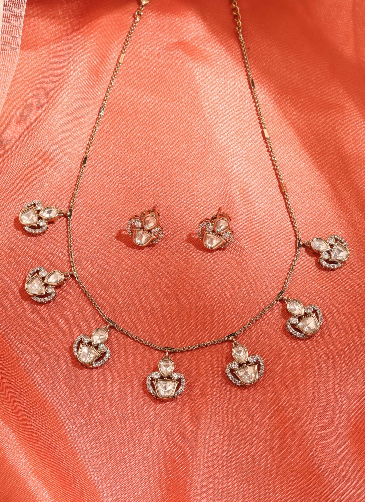 Bridal Antique Gold Haar Set
