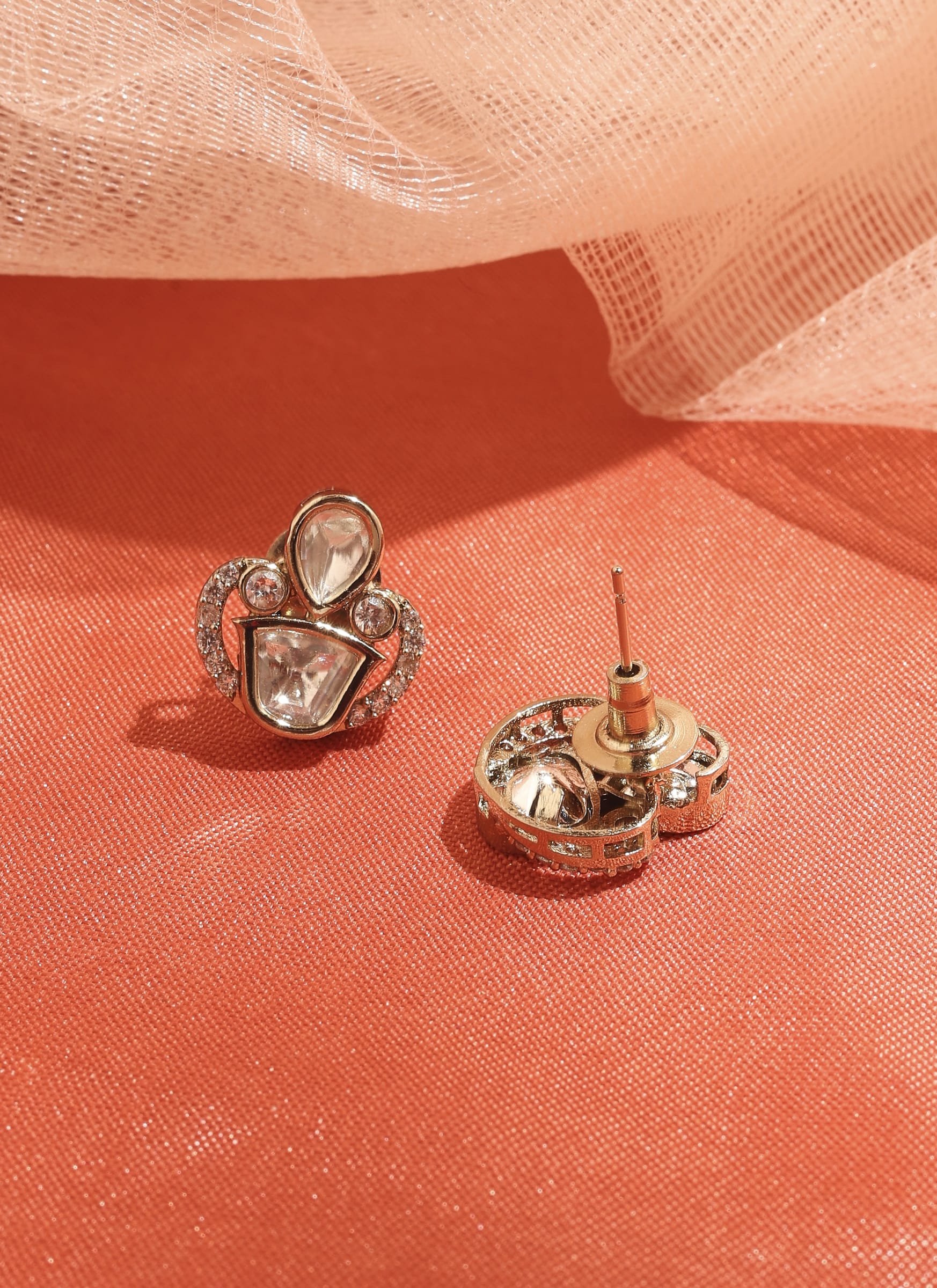 Bridal Antique Gold Haar Set