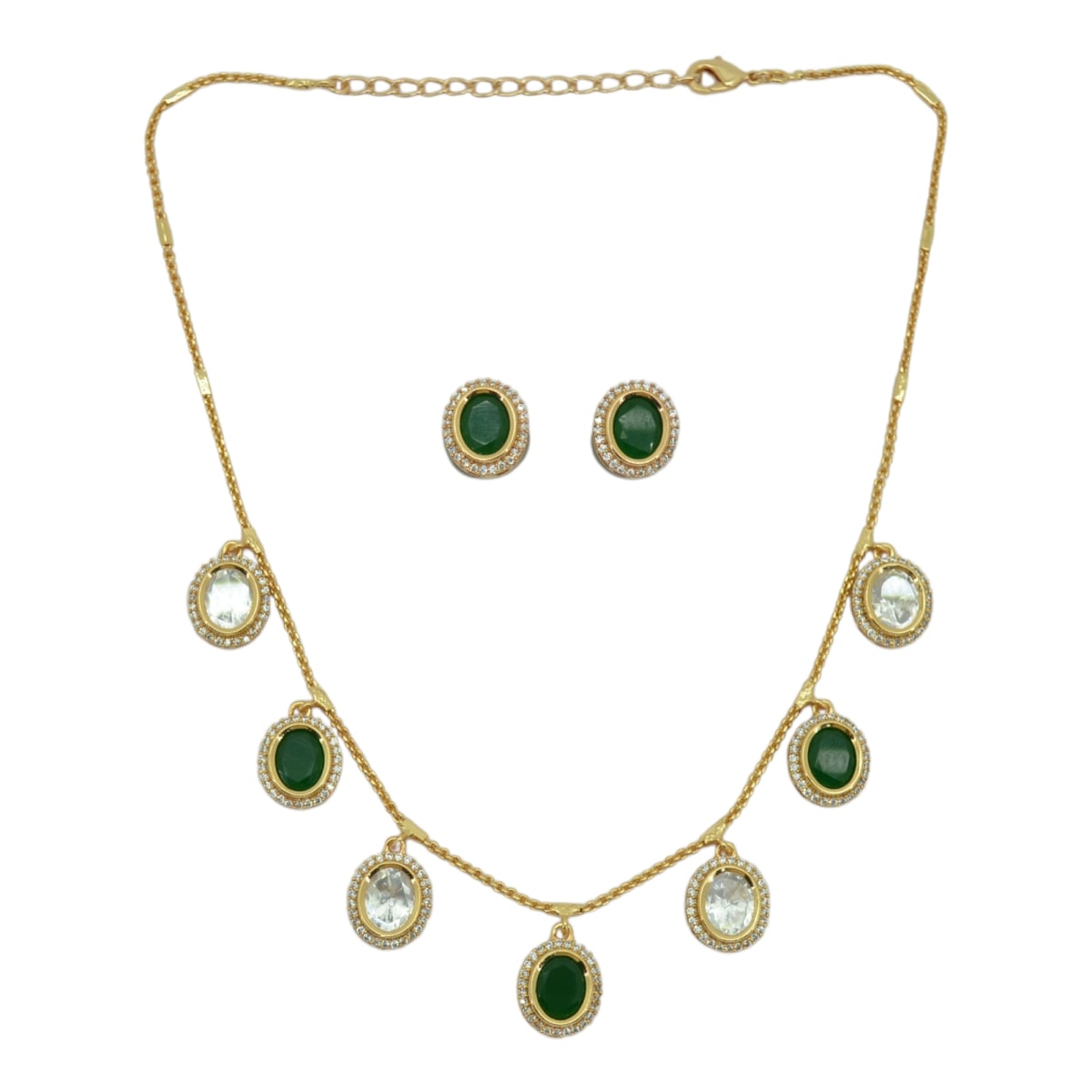 Mehendi Kundan Choker Set
