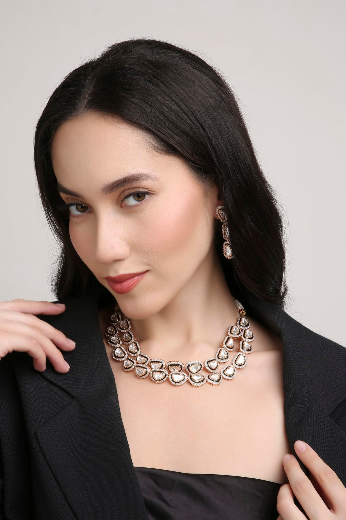 Elegant Indo Western Jewelry Set