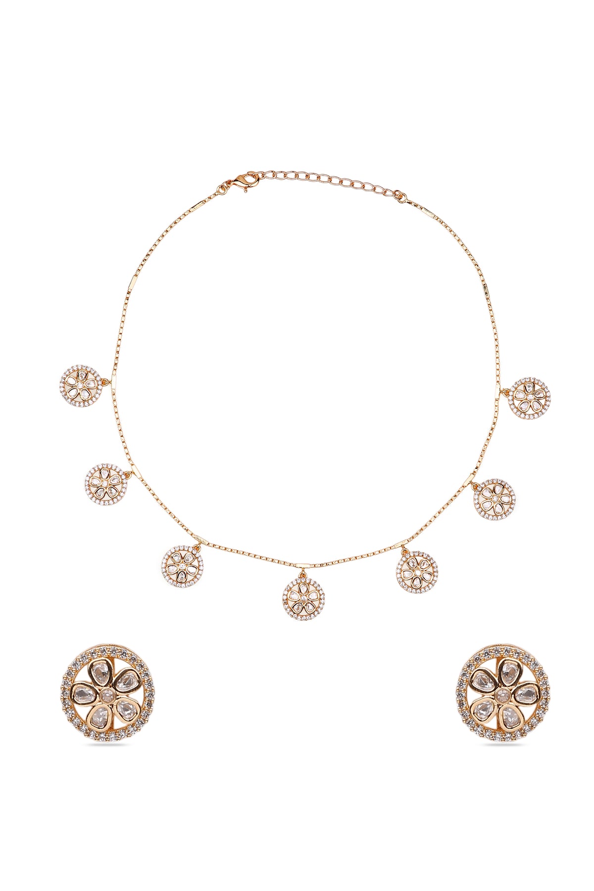 Dulhan Kundan Layered Set