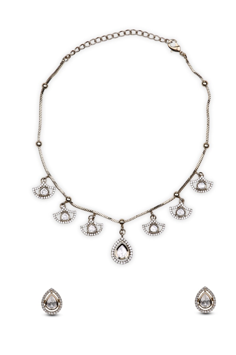 Mehendi Indo Western Necklace Set