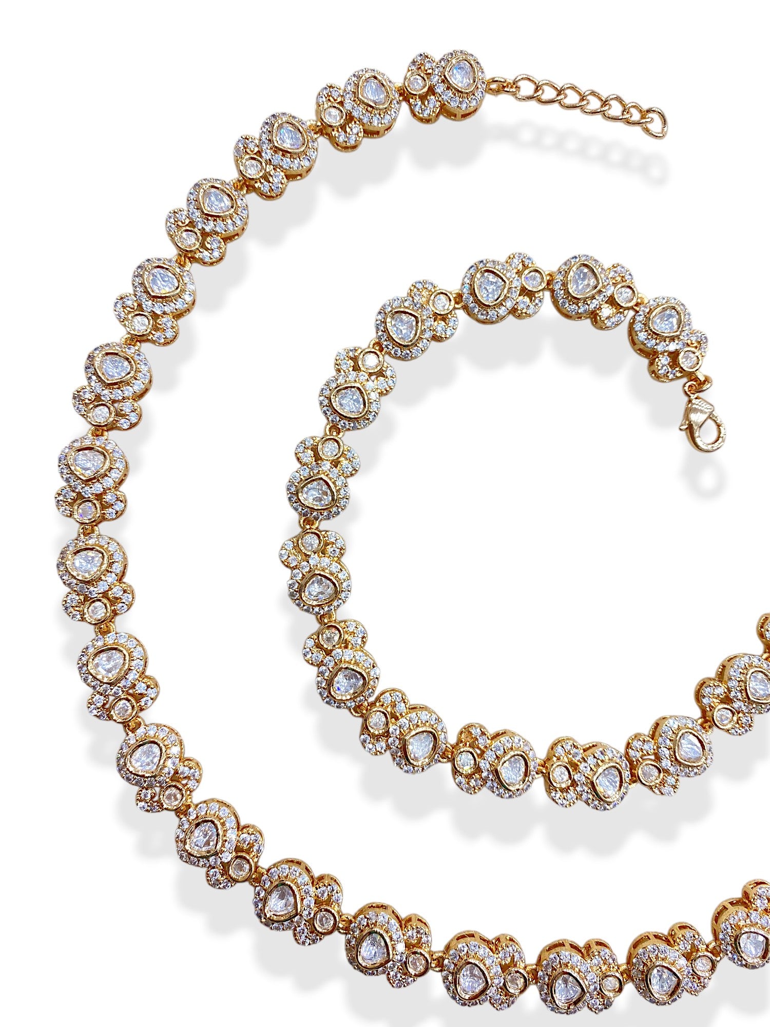 Karva Chauth Kundan Anklet Set