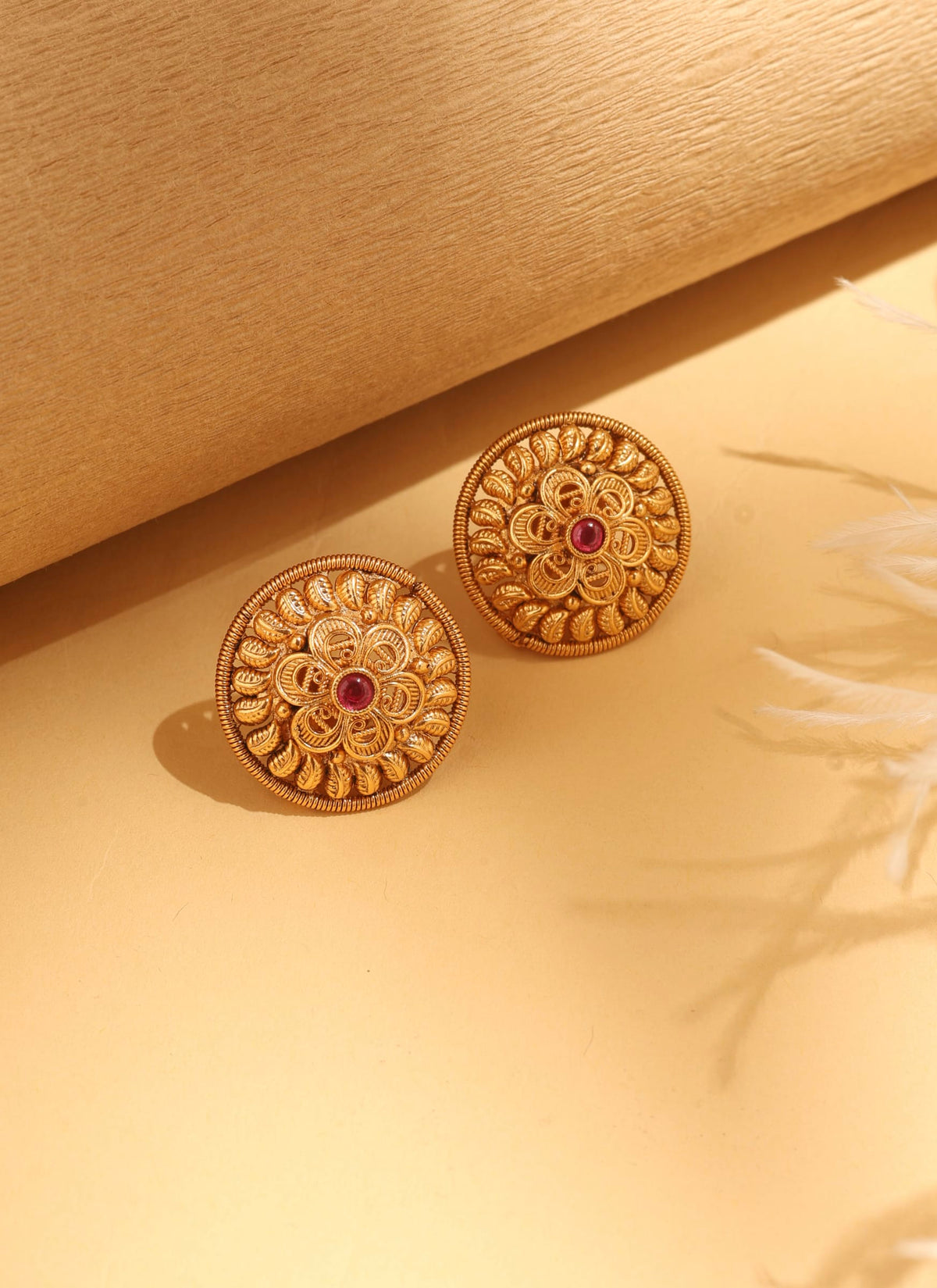 Navratri Pearl Necklace Set