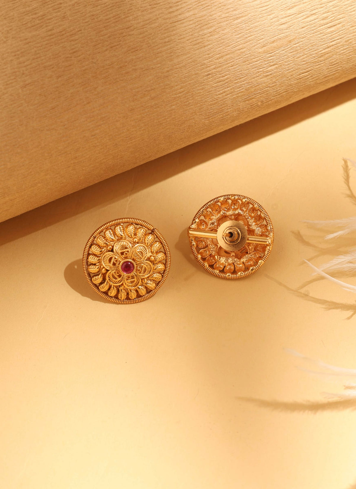 Navratri Pearl Necklace Set