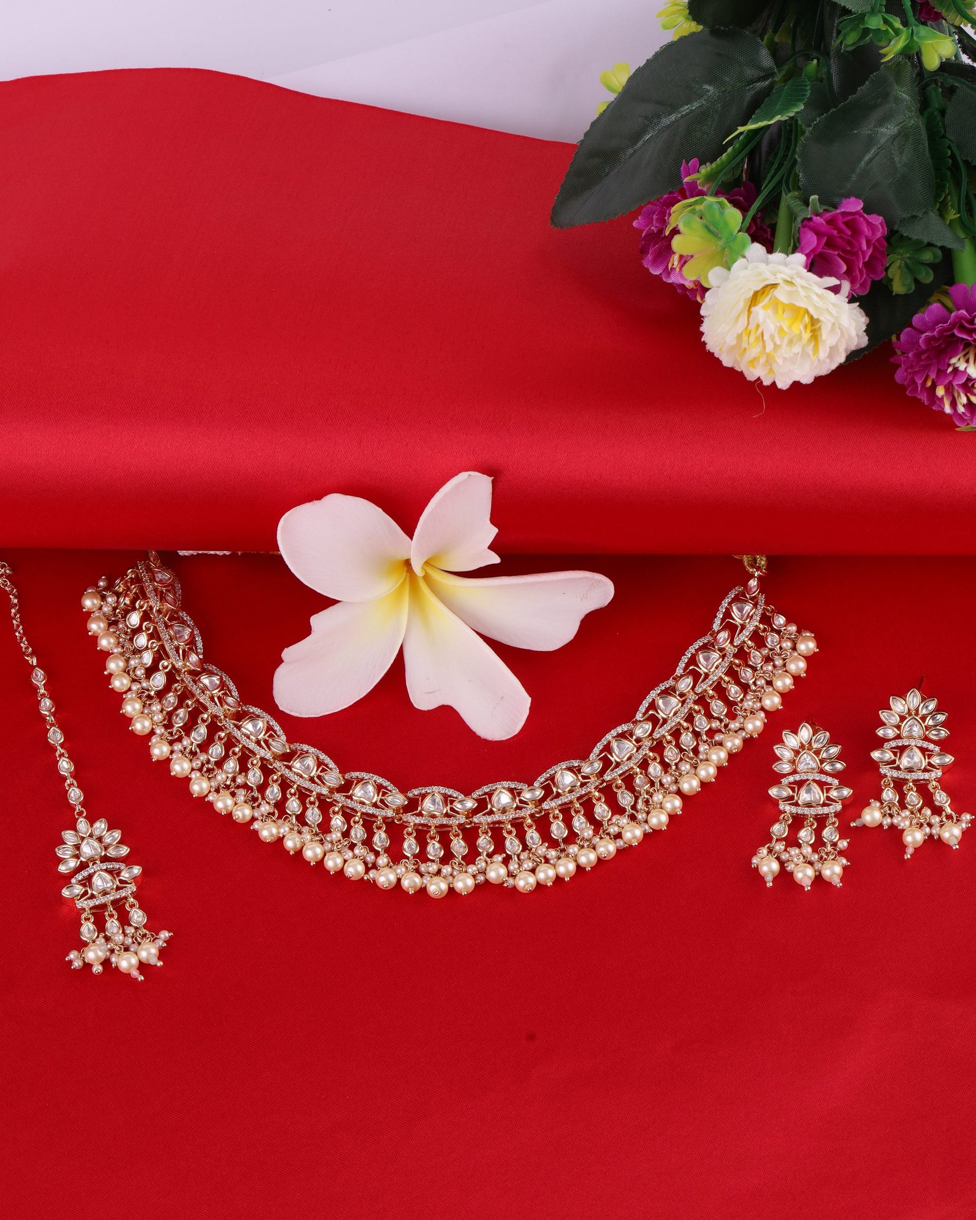 Jeweled Necklace Set