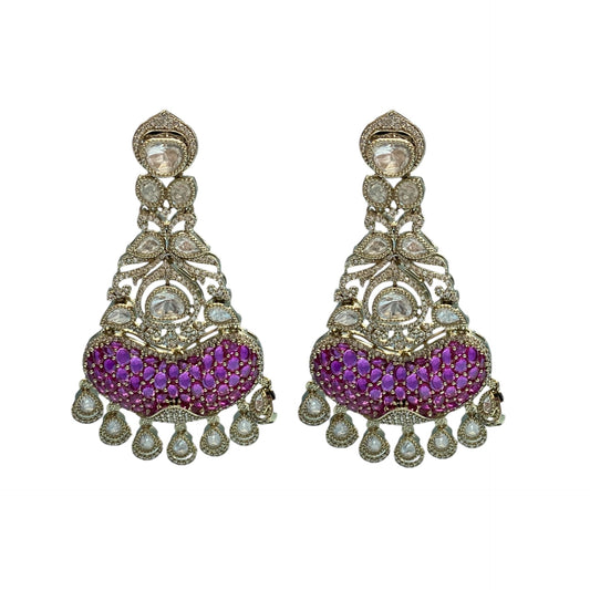 Festive Kundan Jhumkas | Sirini Jewellery