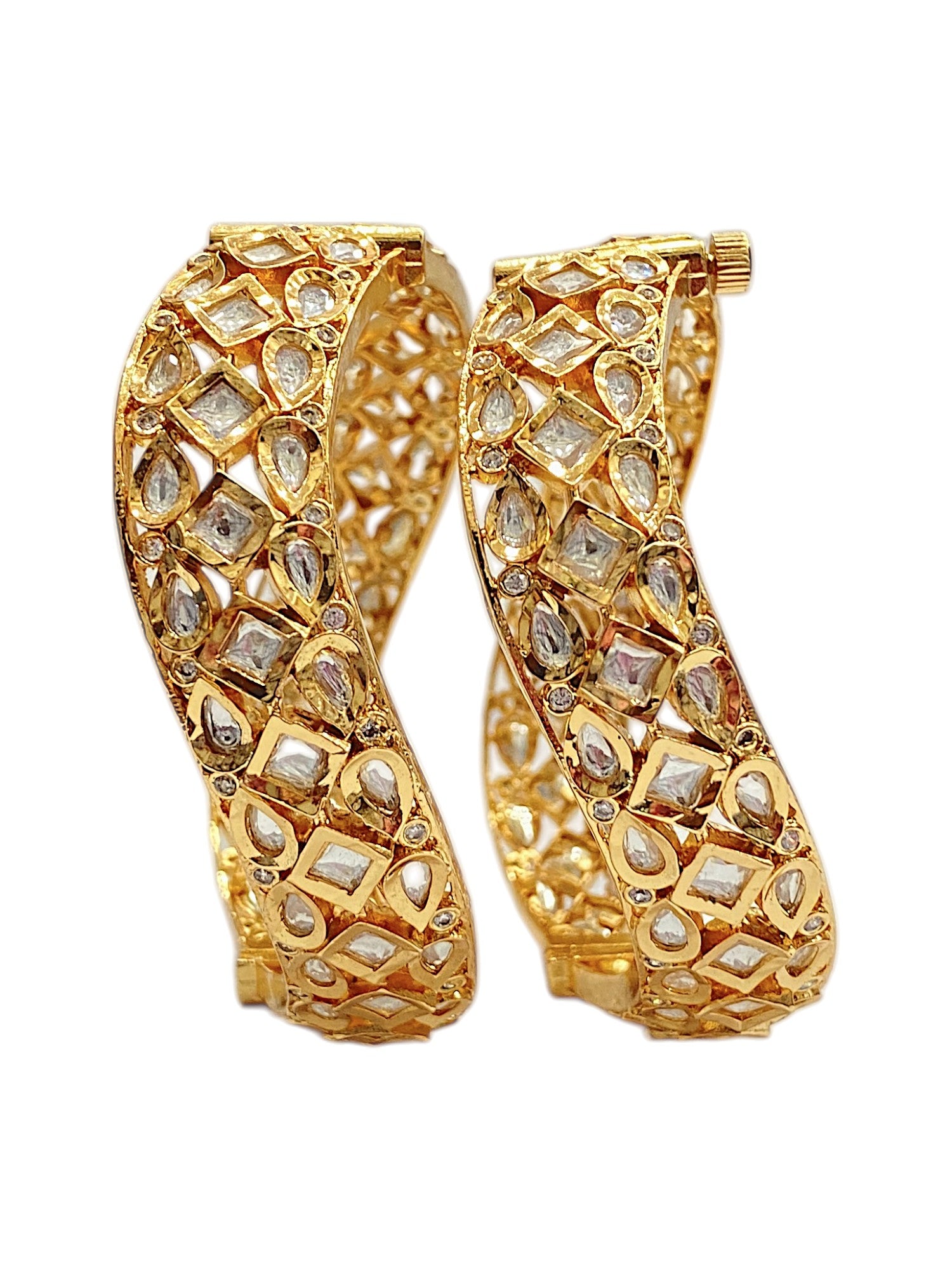 Festive Pearl Bangles