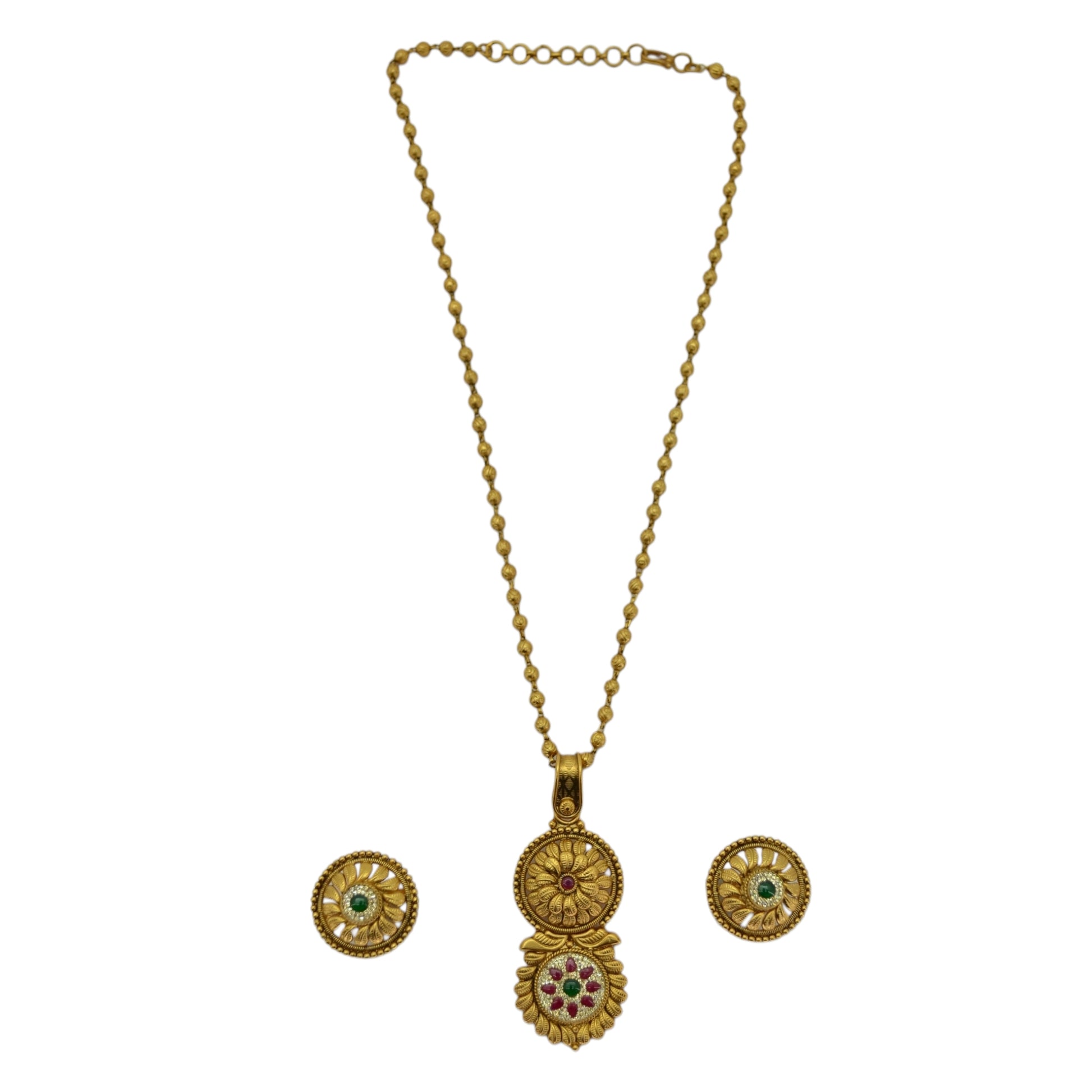Temple Pendant Long Haar