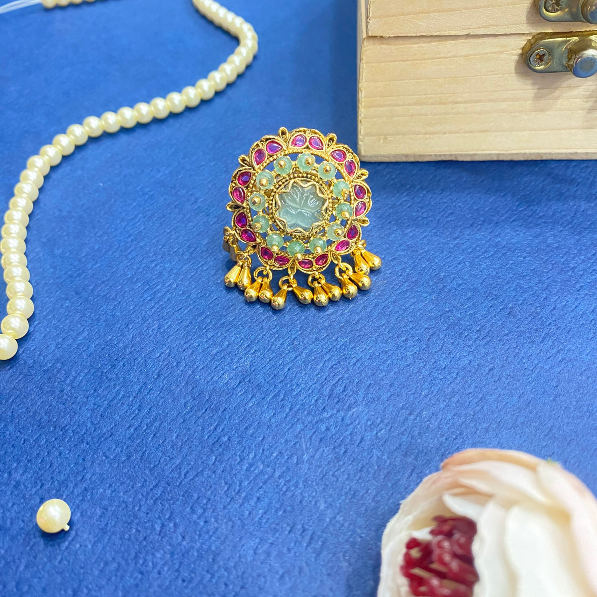 Festive Kundan Ring
