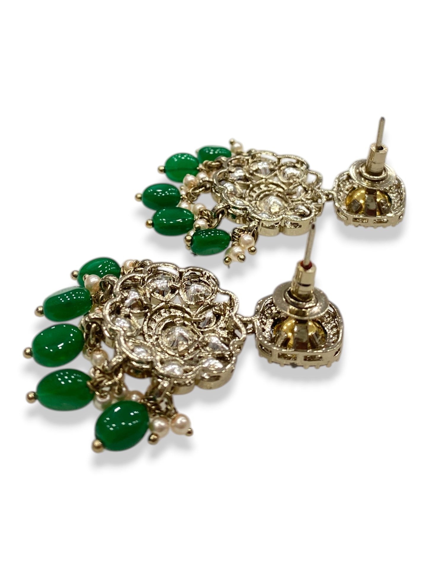 Navratri Pearl Earring Set