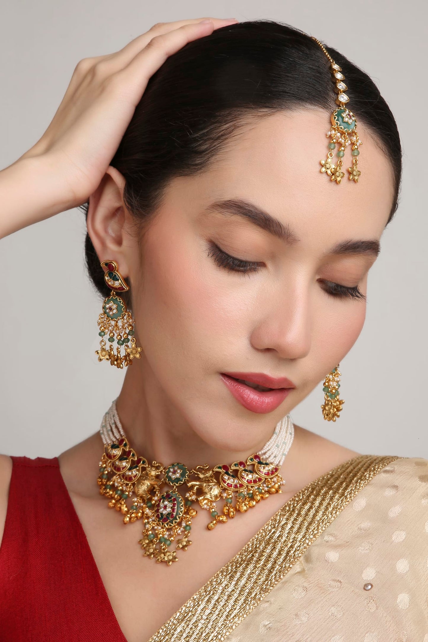 Bridal Kundan Choker Set