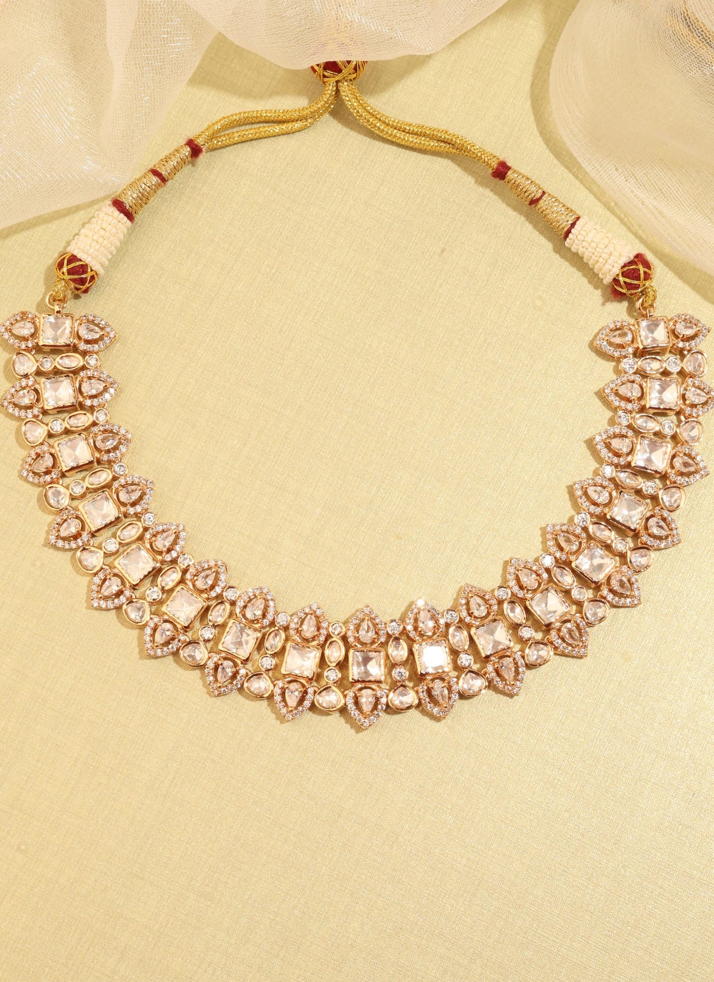 Bridal Antique Gold Haar Set