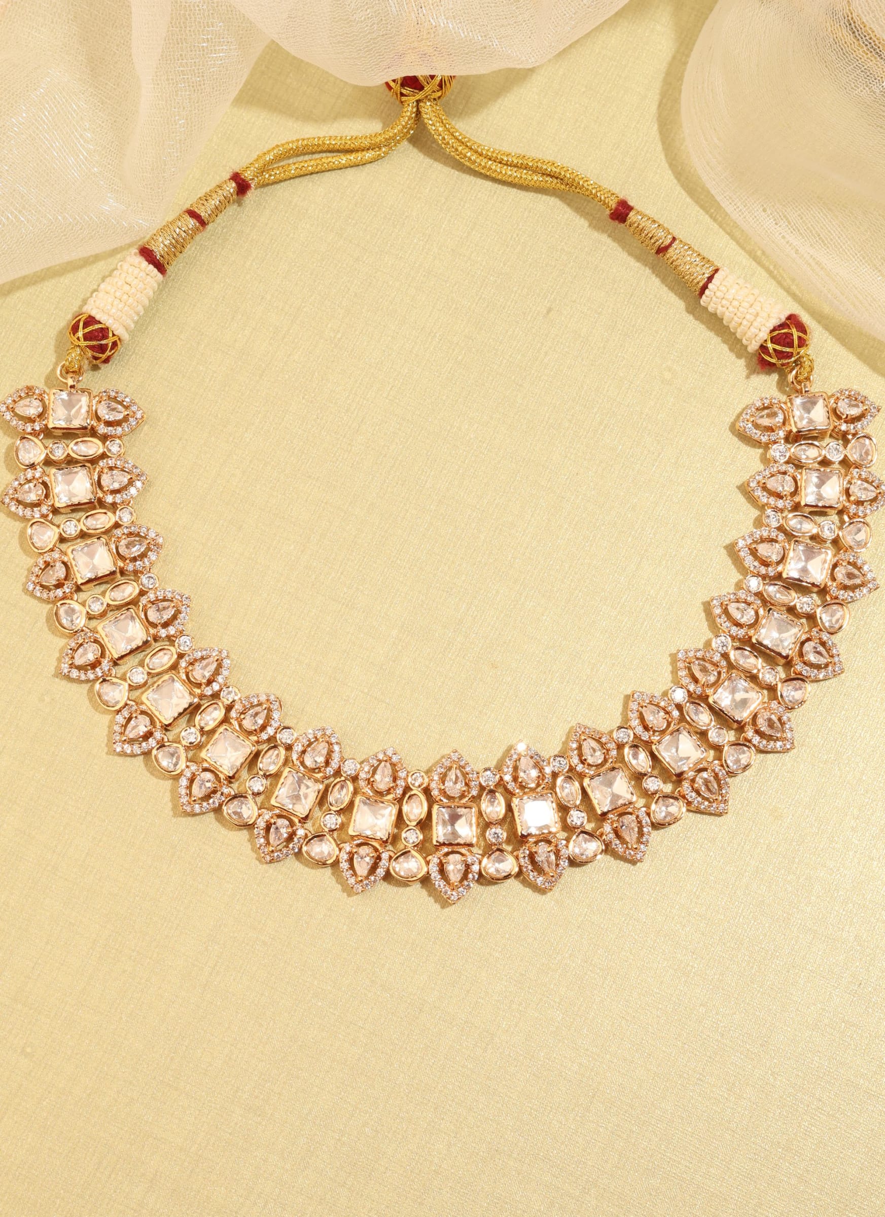 Bridal Antique Gold Haar Set