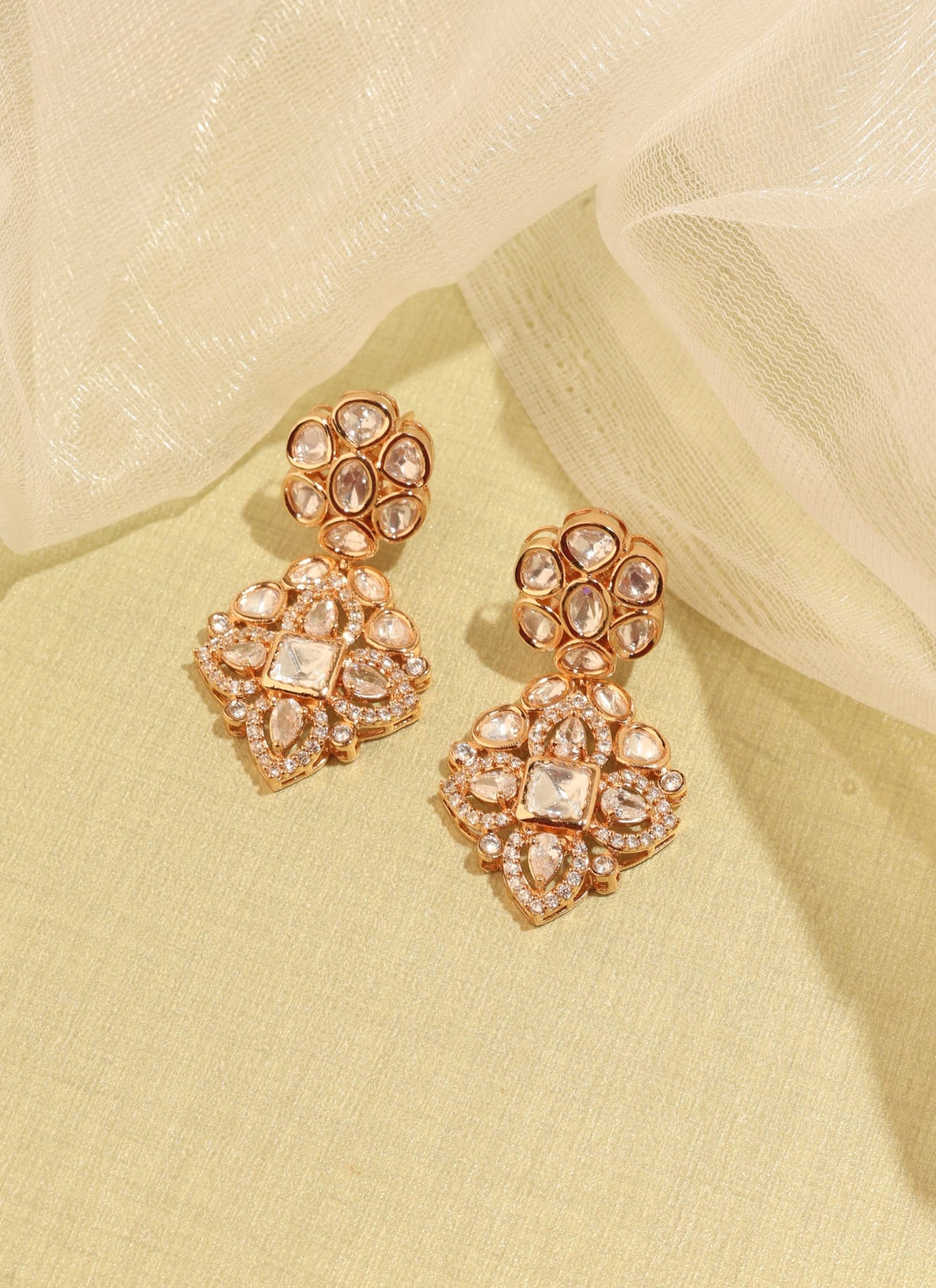 Bridal Antique Gold Haar Set