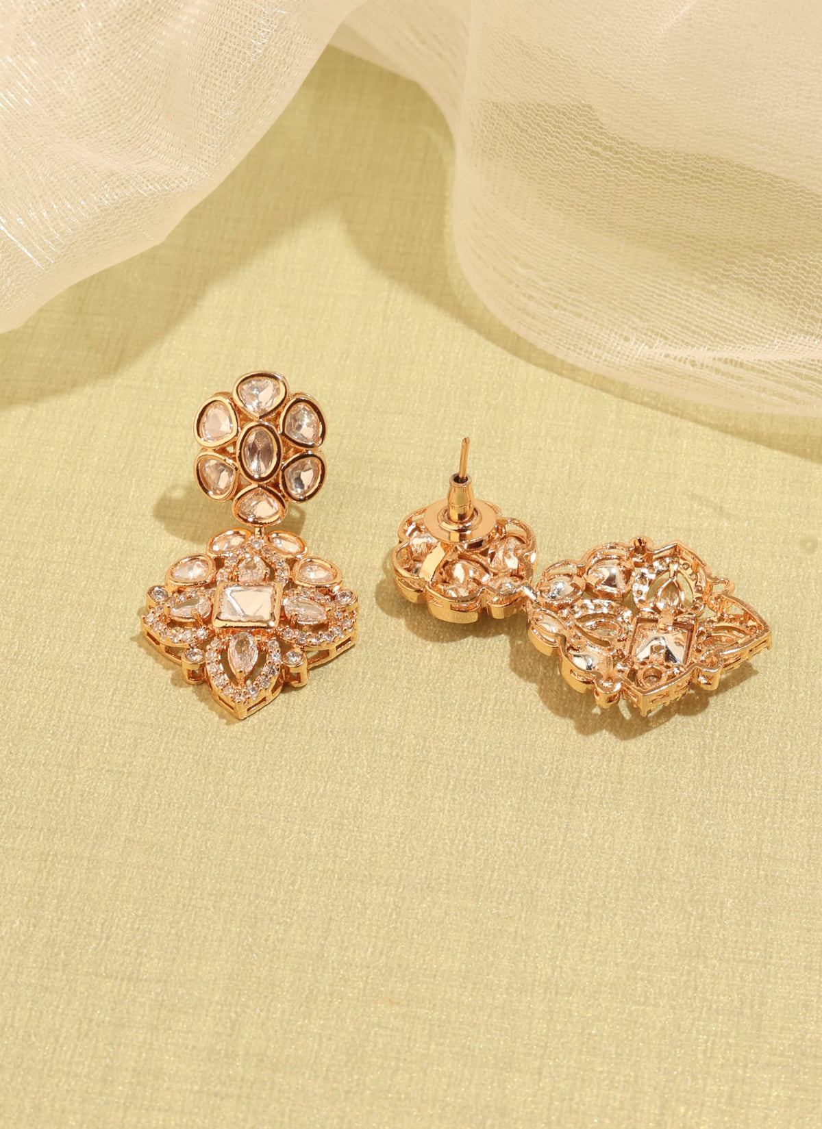 Bridal Antique Gold Haar Set