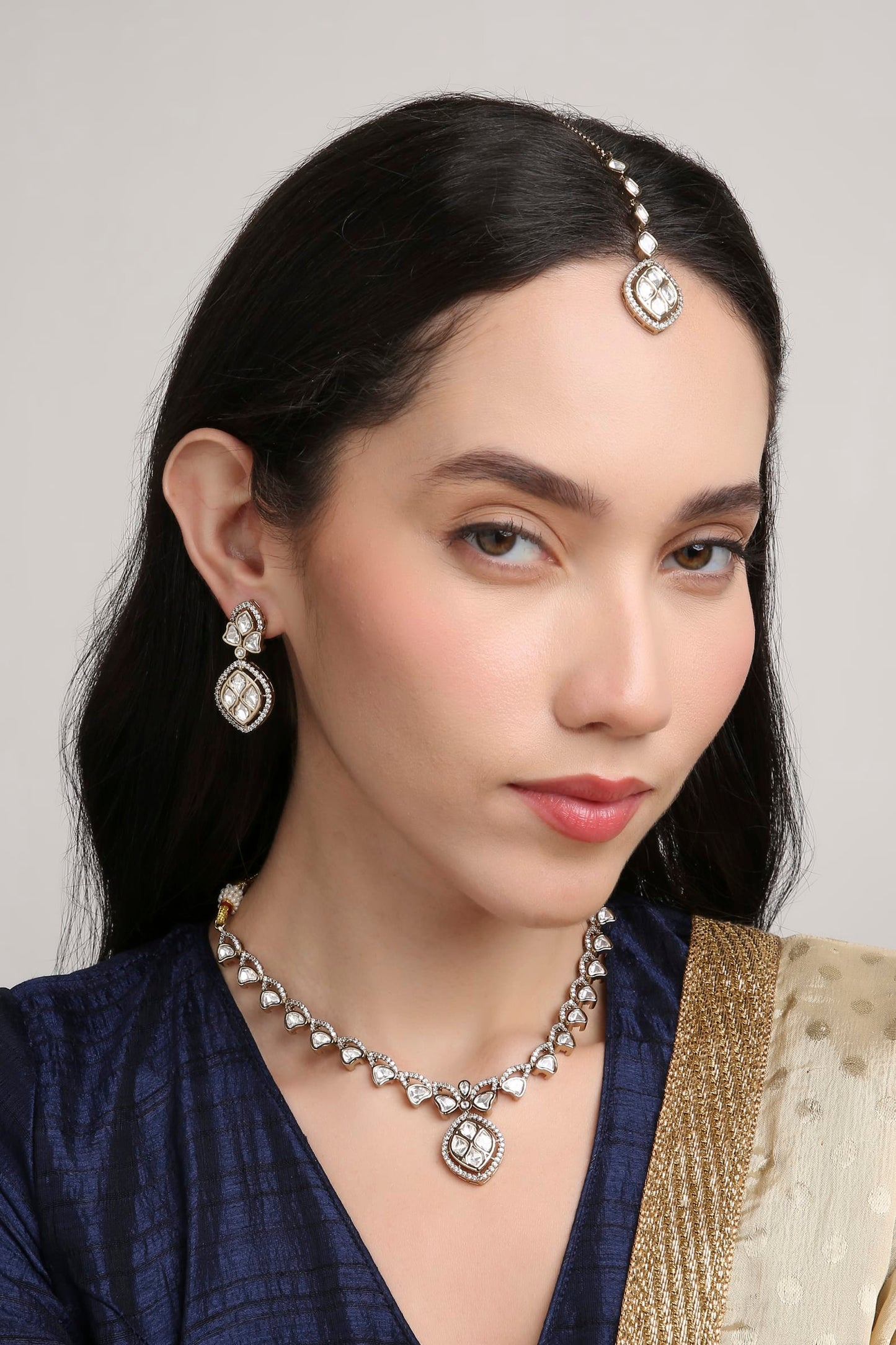 Bridal Antique Gold Long Haar
