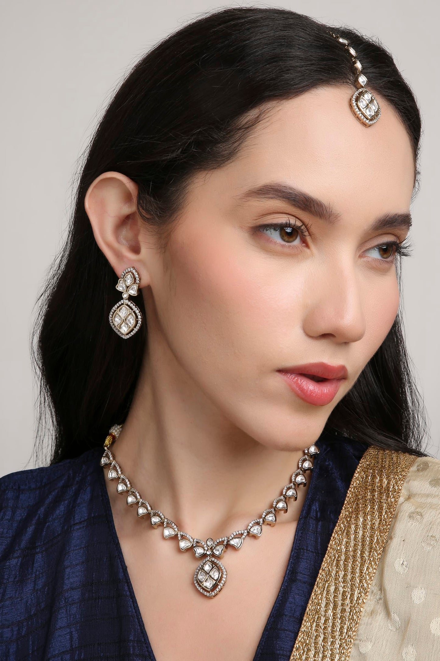 Bridal Antique Gold Long Haar