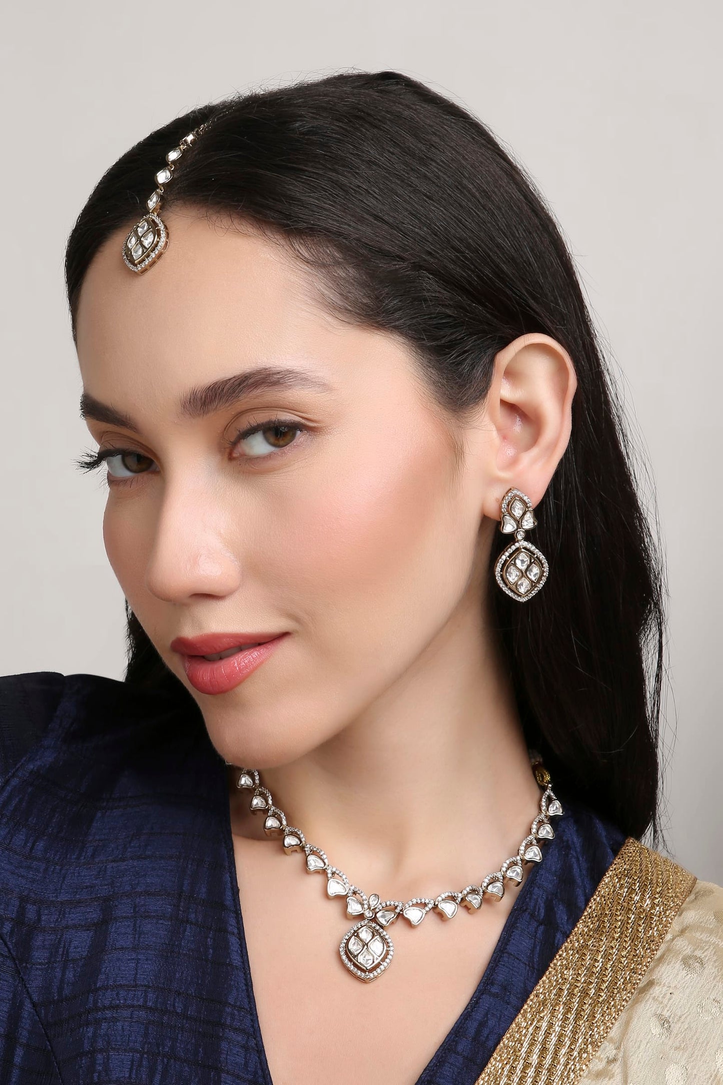 Bridal Antique Gold Long Haar