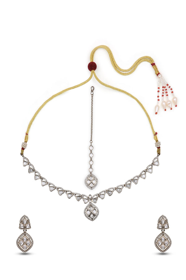 Bridal Antique Gold-Plated Long Haar