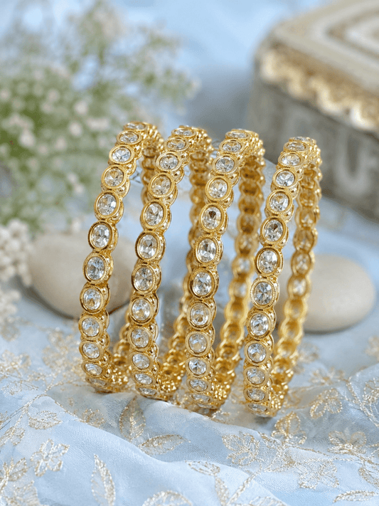 Festive Kundan Kada Set