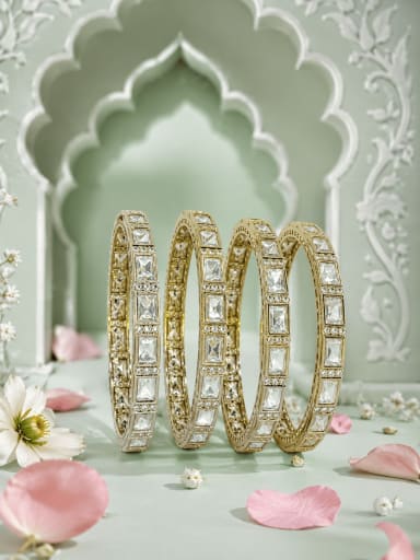 Diwali Mehendi Finish Bangle Set