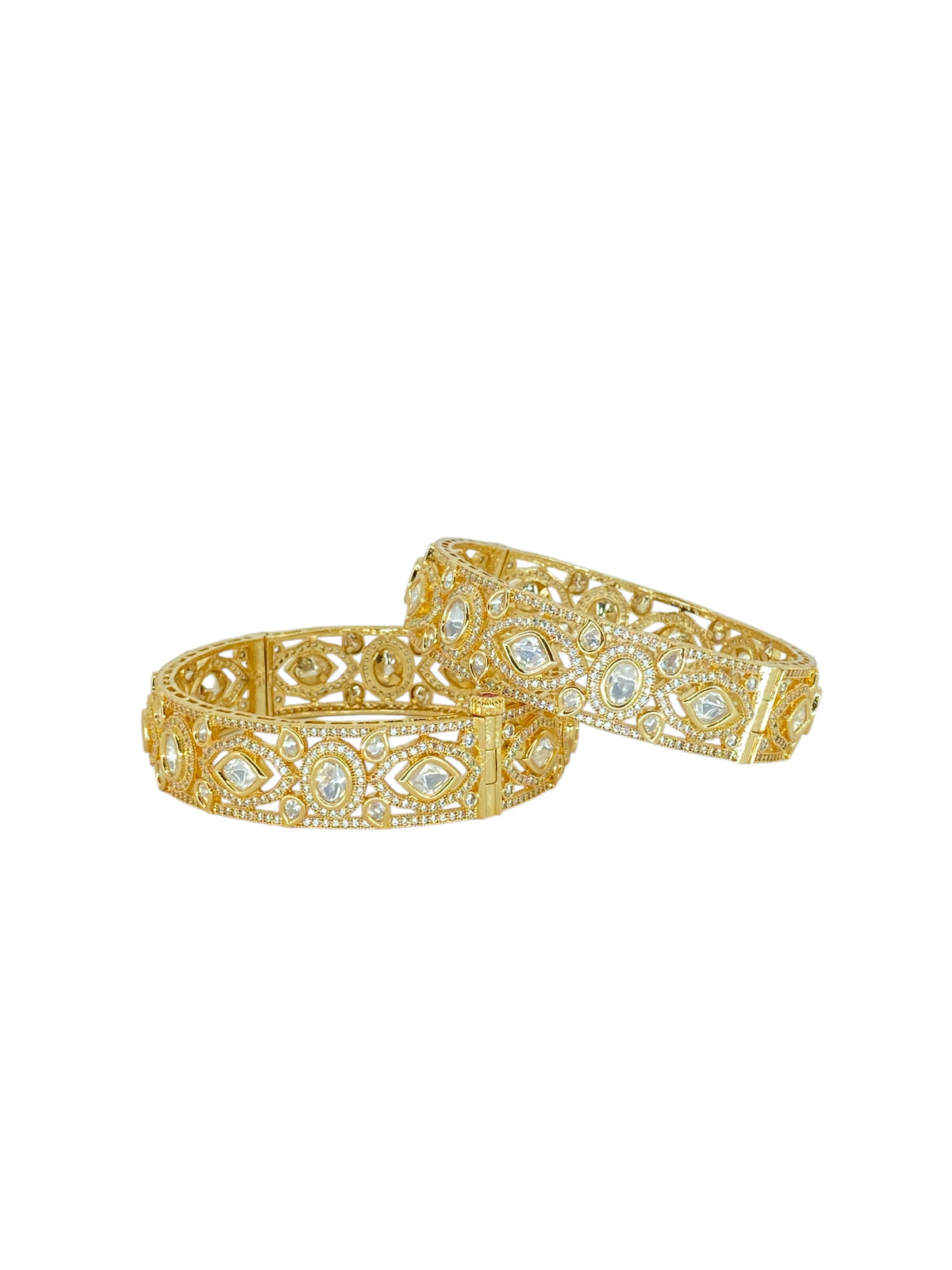 Festive Kundan Bangles