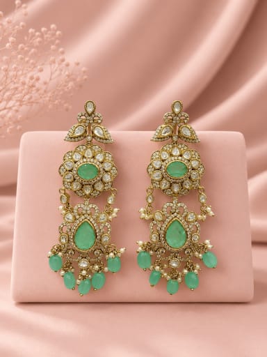 Diwali Kundan Earrings